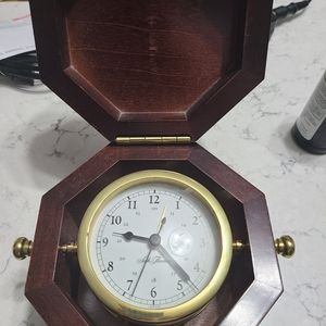 Rare Vintage Thomas Biscayne Ship Clock